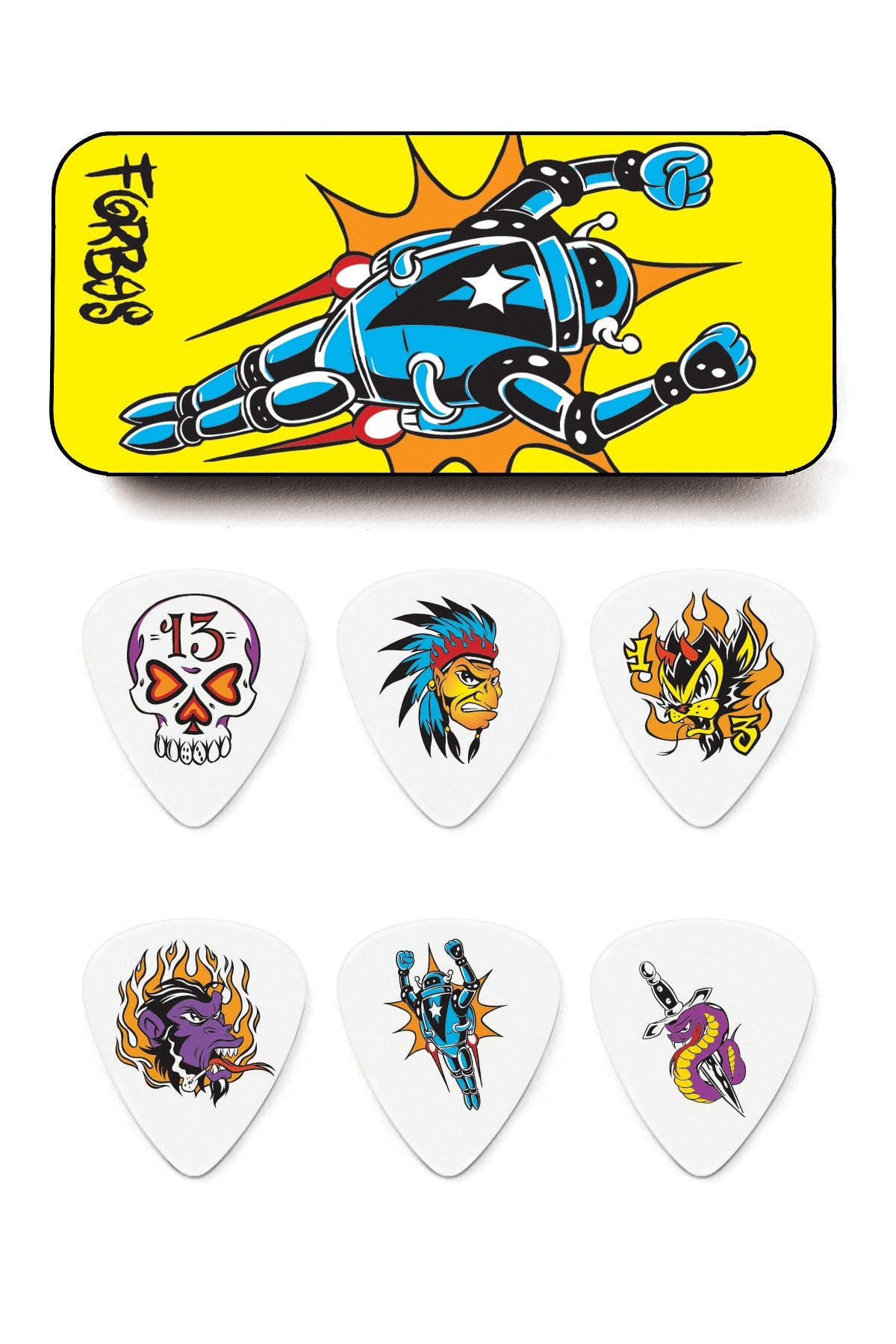 Alan Forbes Series 1 Pick Tin